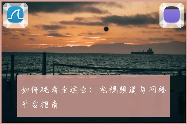 如何观看全运会:电视频道与网络平台指南